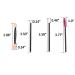 Jaciya 200Pcs Disposable Dual-Sided Lip, Eyelash, Eyeshadow, and Eyeliner Brushes - Makeup Applicator Tool - Buy Online on GoSupps.com