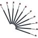 Baluue 100 Pcs Eye Shadow Brush Eye Applicator Salon Makeup Diffuser Thin Eyeliner Brush Artificial Fiber - Buy Online on GoSupps.com