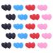 PopetPop 20 Pair of anti-slip cover for glasses Reading glasses holder hook Heart glasses ear bruell the sunglasses ear handles glasses stoppers ironing tips pebble angel anti-drop child temple