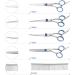 GHB Dog Hair Scissors - 5 Pack for Grooming & Coat Care | Thinning Scissors for All Dogs & Cats - Buy Online on GoSupps.com