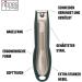 nippes Solingen Premium Nail Clippers with Nail Catcher Green Toenail Clippers 80 mm Hardened Steel Curved Edges Ergonomic Soft-Touch Grip Surface Toenail clippers | 80 mm - Buy Online on GoSupps.com