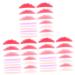 Balacoo 24 Pairs Eyelash Silicone Gasket Silicone Eyelash Lift Pads Lash Lift Rods Pads Reusable Silicone Lash Perming Silicone Pad Lash Tool Lash Lift Tool Silica Gel Make up Patch