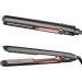 Professional Hair Straightener - 260 F Ceramic Temp Control & Power Generation - All Hair Types - Black & White - Buy Online on GoSupps.com