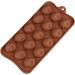 OUNONA 3pcs 15 Cake Mold Baking Molds Molder Cake Stencils Baking Pan Silicone Mold De para Gelatinas Ice Cube Molds Chocolate Mold Jelly mediumx3pcs Coffeex3pcs - Buy Online on GoSupps.com