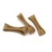 100 Pack Seamless Cotton Elastic Hair Ties for Women - Sand | Ponytail Holders for Thick Hair - No Crease, No Damage, Stretch Hair Accessories - Buy Online on GoSupps.com