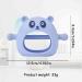 Youding Bite Ring - Calming Silicone Pacifier & Rattling Toy for Toddlers | Soothe Baby's Gums & Prevent Drops - Buy Online on GoSupps.com
