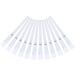 PATKAW 12Pieces Facial Brush Makeup with Transparent Handle Professional Facial Transparent Crystal Rod for Application - Buy Online on GoSupps.com