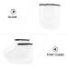 FRCOLOR 2 Pairs of Horn Boots Leather White Ankle Boots Hand Moisture Gloves Gel Liner Spa Wax Foot Cover Spa Gloves Foot Bath with Paraffin Wax Foot Bath Covers Man Lotion 16x25cm White - Buy Online on GoSupps.com