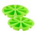 OUNONA 2pcs 8 Divider Baking Pan Cake Stencils Portion Cake Molds Silicone Shapes Cavity Cake Pan Cupcake Baking Mold Cake Molds Chocolate High Temperature Resistance Silica Gel