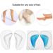 2 Pairs Silicone Arch Support Pads - Relief for Flat Feet & Pain in Sandals Flip Flops Boots & Heels - Buy Online on GoSupps.com