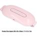 Fyearfly Portable Heating Pillows - Menstrual Relief 3-Speed Intelligent Temperature Control Pink Waist Massager - Perfect Valentine's Day Gift - Buy Online on GoSupps.com