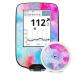 Slidesticker Freestyle Libre measuring device stickers (watercolor)