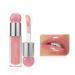 Big Brush Head Lip Gloss Moisturizing & Nourishing Lip Oil Non-Sticky Long Lasting Jelly Liquid Lipsticks Lip Tint Lip Glaze Makeup Gift for Women (# 105)