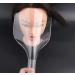 Transparent Plastic Hairspray Face Shield Hairdressing Haircut Face Mask Cover Hair Spray Face Protector Water Proof Barber Salon Faceshield for Makeup Face Eyes Protect - Buy Online on GoSupps.com