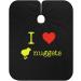 I Love Chicken Nuggets Barber Cape | Adjustable Snap Hair Cutting Apron for Adults - Perfect for Salon & Home Use - Buy Online on GoSupps.com