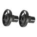 BELLIFFY 2pcs Electric Grinding Chuck Grinding Cleaning Electric Grinder Accessories Shift Knob Black Plastic