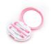 Outanaya 1 Set 5 Pcs Eye Brush Cosmetic Tool Essential Kit for Daily Eye Makeup Beauty Kit Makeup Brush Pink