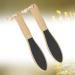Exceart 2-Piece Foot Care Pedicure Kit - Natural Wooden Handle Double-Sided Rasp & Skin Scraper for Soft Feet - Buy Online on GoSupps.com
