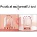 1pc Beauty Egg Storage Box Powder Puff Box Travel Breathable Pctg Pink - Buy Online on GoSupps.com