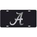 Alabama Crimson Tide Black Laser Cut License Plate - Officially Licensed NCAA Product - Buy Online on GoSupps.com