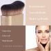 Siren Brush Because Pro Siren Brush Foundation Brush for Liquid Makeup Cream or Flawless Powder CosmeticsConcealers Cream Powder Body Brush (1 pcs gold +1 pcs rose gold) - Buy Online on GoSupps.com