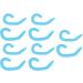 10 Pieces Reusable Childrens Face Shield Ear Hook Flexible and Comfortable Silicone Ear Protector Hook (Light Blue) - Buy Online on GoSupps.com