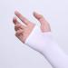 Premium Cycling Arm Sleeves - Sun Protection & Ice Silk Cuff Guard for Men & Women - White - Buy Online on GoSupps.com