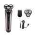 Remington X7 Limitless Men's Electric Shaver (Cordless Wet & Dry Rotary Shaver 360 PivotBall Flexible Shaving Heads Detail Trimmer Turbo Mode USB 60-Minute Usage 90-Minute Charge) XR1770