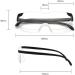 Big Vision Magnifying Glasses | 160% Bigger & Clearer Vision | As Seen On TV - Buy Online on GoSupps.com