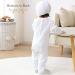 White Baptism Outfit for Boys | Baby Boy Romper | Christening Onesie 0-18 Months | Newborn Coming Home Jumpsuit | Church Linen Summer Fall Winter - 3-6 Months - Buy Online on GoSupps.com