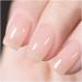 GAOY Jelly Nude Gel Nail Polish  16ml Sheer Milky Pink Translucent Soak Off Gel Polish  UV Light Cure for Nail Art DIY  Color 1643