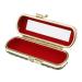 SM SunniMix Portable Lipstick Lipstick Case Hard Shell Box with Mirror and Snap Button Black