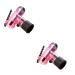 Baluue 2pcs Curly Hair Tools Rod Curls Hair Dryer Interface Hair Curly Cover Hair Roller Hair Curler Rosy