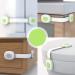 Baby Proofing Child Locks for Cabinets Fridge Lock Child Locks for Doors Refrigerator Freezer Door Lock Latch Child Cabinet Lock Baby Safety Child Lock(10PCS) - Buy Online on GoSupps.com