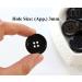 50PCS GANSSIA 1 Inch Black Resin Sewing Buttons for DIY Craft Decoration - Buy Online on GoSupps.com