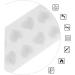 DECHOUS 3D Silicone Heart Mold Candy Making Molds Cake Mold Trays Silicone Cake Mold Silicone Soap Molds Heart Fondant Mold Candle Molds Cake Baking Moulds Chocolate Fudge White 29.5*3.5*17cm White - Buy Online on GoSupps.com