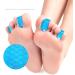 Toe Splitter Thumb Valgus Corrector | Big Foot Bone-Orthosis Clip Pad | One Size Blue - Buy Online on GoSupps.com