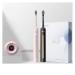 BAIR A9 Electric Toothbrush Adult Sonic Rechargeable Vibrating Soft Bristle Intelligent Automatic Toothbrush (32-33 34-35 36-37 38-39 40-41 42-43 44-45 46-47 : A9pro Peach Powder)