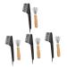 TOVINANNA 4 Sets Brush Cleaning Tool Hair Dust Lint Removal Comb Cleaning Brush Hair Brush Hair Remover Mini Rake Hair Brush Cleaner Metal Wire Rake Remove Comb Cleanser Pet Iron Mini Brush