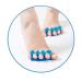 Buy Soft Silicone Toe Spreaders - 2 Pack Blue Nail Separators for Plantar Fasciitis & Hammer Toes | International Shipping - Buy Online on GoSupps.com