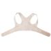 Posture Corrector Corset Clavicle Spine Posture Correction Back Support Belt Comfortable Soft Strip Corrector Beige S