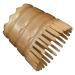 Tovinanna Horn Shampoo Massagekamm Natural Shampoo Bush Natural Massage General Hair washing brush Head Massage device Hair smoothing ridge Hair combing scalp Massage device Ochsenhorn