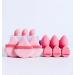 Makeup Sponges Cushion Blush Puff 12 Pieces Pink Color - Buy Online on GoSupps.com