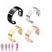 XELIJAHR Earallure Rings for Women Magnetic Earallure Magnetic Ring Anxiety Earallure Ring 4PCS (4pcs One Size) 4pcs One Size