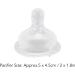 Shop Safe & Soft Silicone Pacifiers for Newborns | Leak-Proof One-Piece Design Perfect for Breastfeeding & Feeding with Powder - Buy Online on GoSupps.com