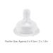 Baby Pacifier 6 Pack - Safe Non-Toxic Silicone Leakproof for Newborns | International Shipping Available - Buy Online on GoSupps.com