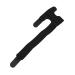 Finger Bone Splint Finger Supports Metacarpal Finger Brace Fracture Finger Brace Finger Fracture Brace Finger Fracture Splint Finger Tool Tendon Composite Cloth Wrist Finger Cot 26X7.5X0.5CM Black