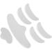 Face Wrinkle Patches 6 Pieces Silicone Facial Pad Set Include Eye Patch Forehead Patch Chin Patch Reusable Anti Aging Pad to Reduce Fine Lines Frown Lines Smile Lines - Buy Online on GoSupps.com