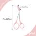 Eyebrow Trimmer Scissors Professional Eyebrow Trimmer Scissors Professional Precision Trimmer Eyebrow Trimmer Scissors with Mini Comb Eyebrow Scissors Eyebrow Trimmer Scissors with Comb - Buy Online on GoSupps.com