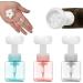 AADEE 250ml Flower-Shaped Foaming Bottle Creative Flower Shape Plastic Press Bubble Soap Dispenser Suitable for Most Canned Liquids in Daily Life Such As Shampoo Shower Gel Hand Soap Etc White M - Buy Online on GoSupps.com